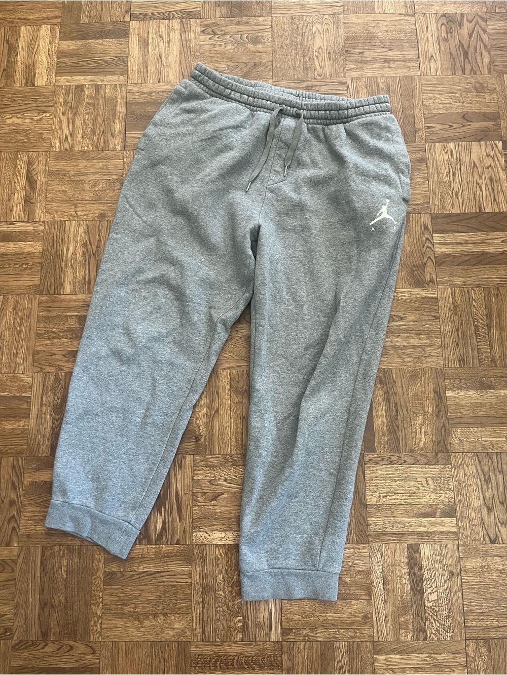 Jordan Jumpman Fleece Sweatpants Carbon Heather Grey Size XL